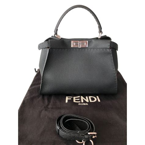 black fendi purse